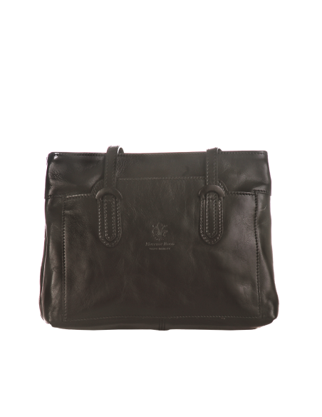 Florence Bag - Black Leather — Gonthier atelier