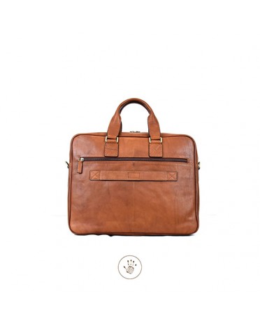 Florence Moon Leather briefcase